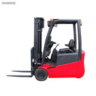 3-Rad-Akku 2-Tonnen-Elektro-Gabelstapler für den Materialtransport