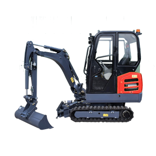 SQ18A Gummiketten-1,8-Tonnen-Hydraulik-Raupen-Kompakt-Minibagger